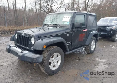 2017 Jeep Wrangler Sport 4X4 from USA, damaged, VIN 1C4GJWAG1HL502374